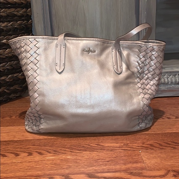 Cole Haan Handbags - COLE HAAN Light Gold Shoulder Bag